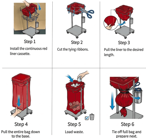 Simple Bagging System What Is a Continuous Liner Bagging System? | Continuous Liner Bagging ...