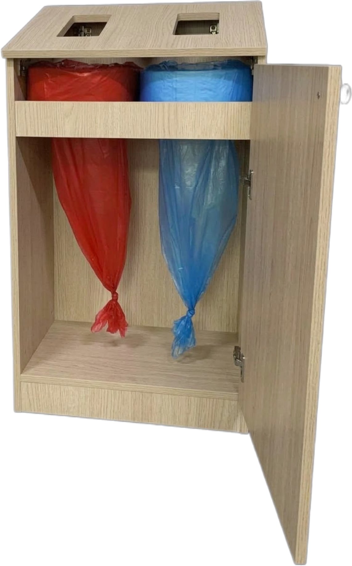 Mini continuous liner installation effect inside the 2-station cabinet